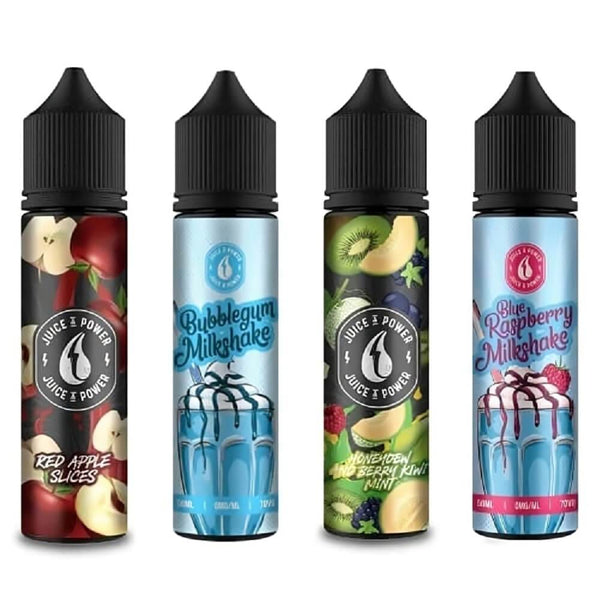 Juice 'N' Power All Ranges 50ml Shortfill