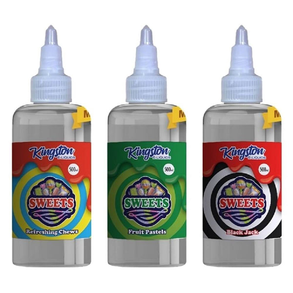 Kingston E-liquids Sweets 500ml Shortfill
