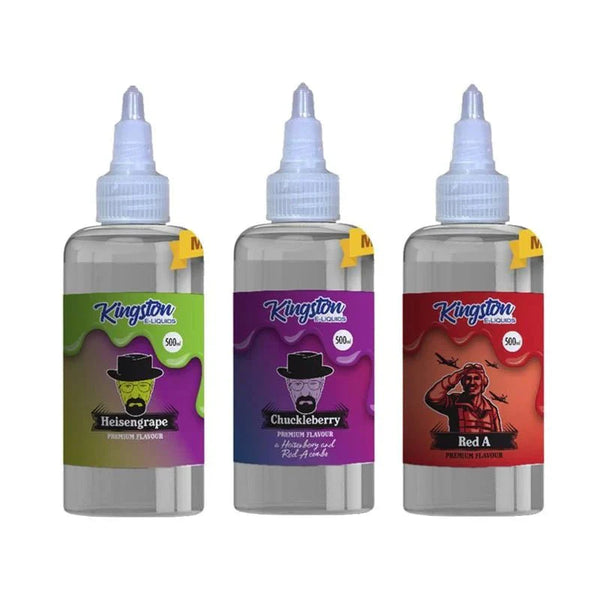 Kingston E-liquids Zingberry Range 500ml Shortfill