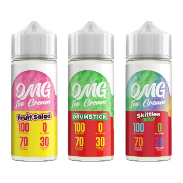 OMG Ice Cream Shortfill 100ml E-Liquid