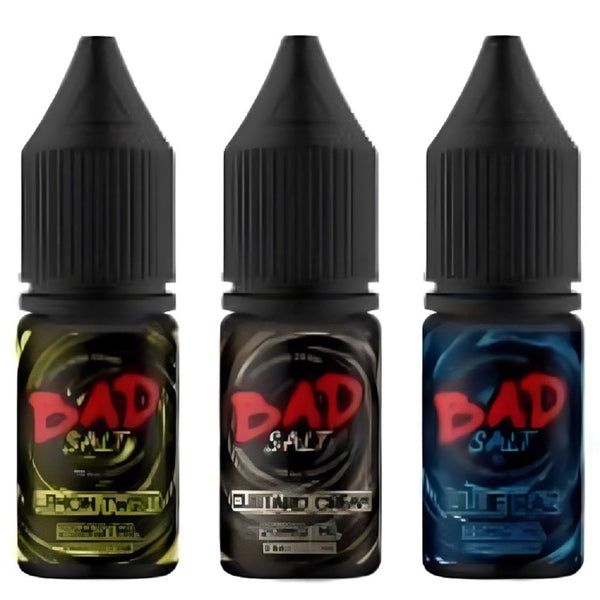 Pack of 10 Bad Salt 10ml Nic Salt