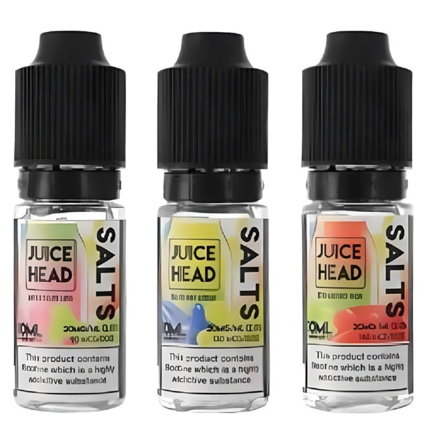 Pack of 10 Juice Head 10ML Nic Salt
