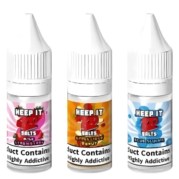 Pack of 10 Keep It 100 10ML Nic Salt