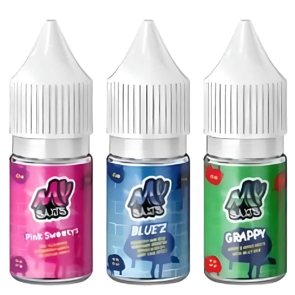 Pack of 10 My Salts 10ML Nic Salt