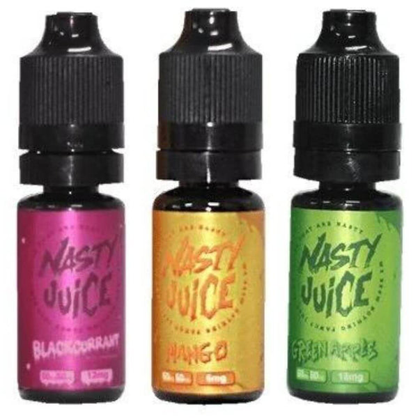 Pack of 10 Nasty Juice 10ml E-Liquid