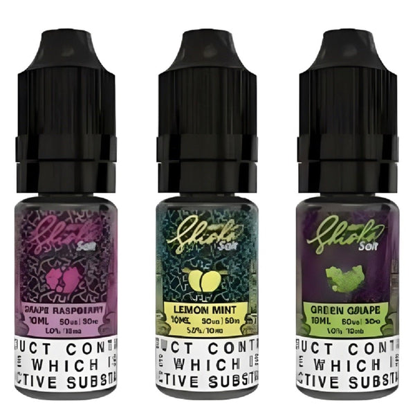 Pack of 10 Nasty Shisha 10ML Nic Salt