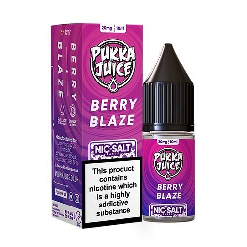 Pack of 10 Pukka Juice 10ML Nic Salt