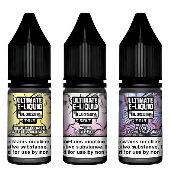 Pack of 10 Ultimate E-Liquid Blossom 10ML Nic Salt
