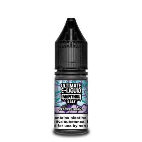 Pack of 10 Ultimate E-Liquid Menthol 10ML Nic Salt
