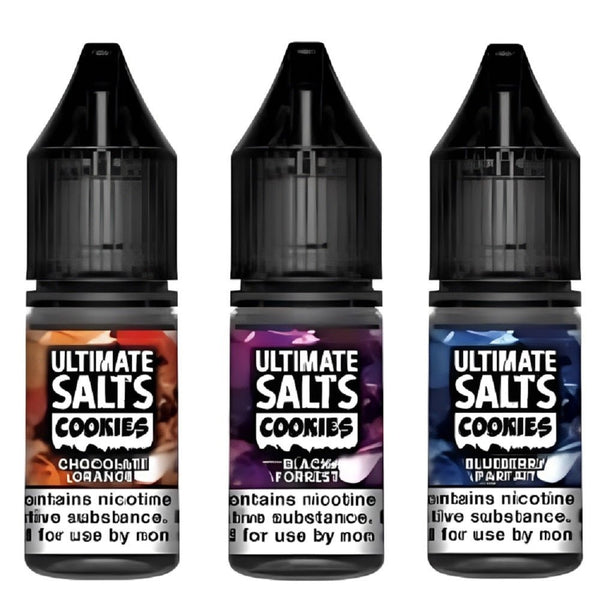 Pack of 10 Ultimate Salts Cookies 10ML Nic Salt