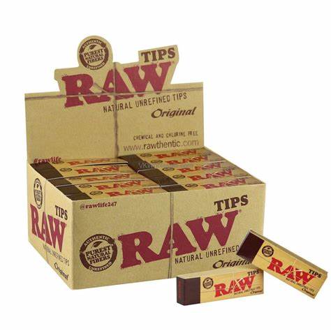 Raw - Authentic Original Tips - Pack of 50
