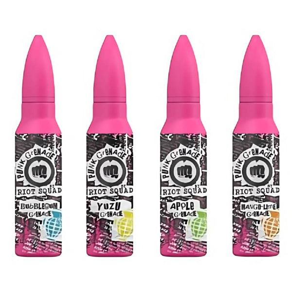 Riot Squad Grenade Range 50ml Shortfill