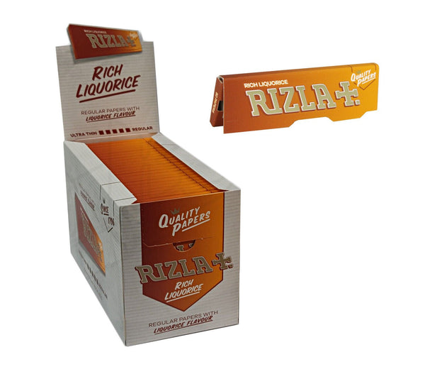 Rizla - Rich Liquorice Standard Cigarette Rolling Papers
