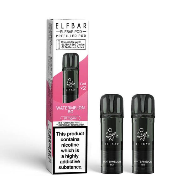 Elf Bar 600 Prefilled Pods (Pack of 2) - Box of 10